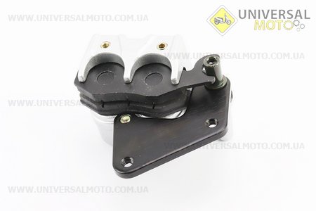 Гальмівний супорт передньої системи (двопоршневий) з колодками. Китай (Запчастини на Viper Race / UM3141-V56)