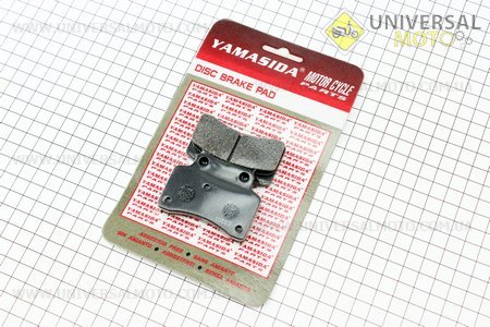 Тормозные колодки передние к-кт "полумесяц" (Тайвань)