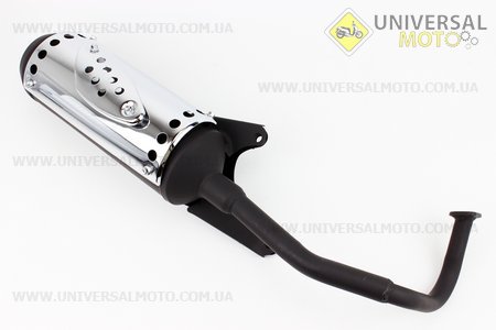 Глушник в зборі. Китай (Запчастини на скутер Viper Wind / UM3150-V15)