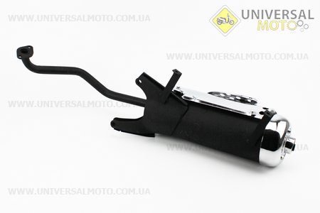 Глушник в зборі "бочонок" - оригінал. Китай (Запчастини на скутер Viper Wind / UM3150-V16)