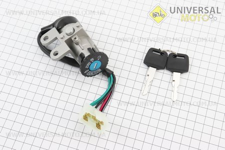 Замок запалювання. Китай (Запчастини на скутер Viper Wind / UM3150-V24)