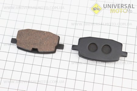 Гальмівні колодки (дискові) Yamaha JOG2 / BWS / Axis / ARTISTIC / APRIO; Viper WIND; WUYANG-WY 50; LIFAN-LF 50; комплект. Китай (Запчастини до японського скутера / UM3150-V88)
