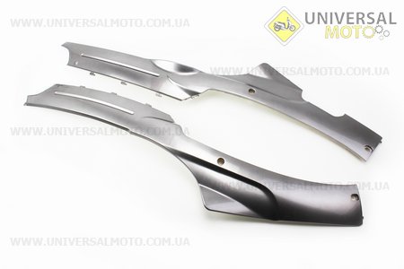 пластик - задний боковой нижний правый, левый комплект 2 штуки серый. Китай (Скутер Viper Wind / UM3150-V91)