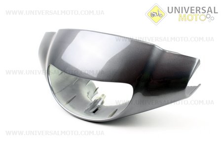 пластик - руля передний "голова", серый. Китай (Скутер Viper Wind / UM3151-V61)