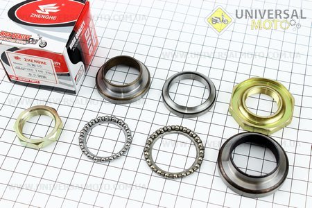 Підшипники керма комплект, тип 1 (див. габарити). ZHENGHE (Запчастини на скутер Viper Wind / UM3151-V62)