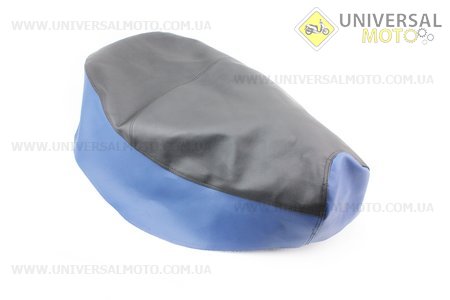 Чехол сиденья (эластичный, прочный материал) черный/синий. Украина (Скутер Viper Wind / UM3151-V93)