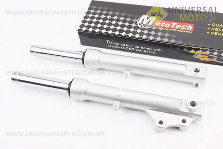 Амортизатор передній комплект 2шт (дискові гальма) 390мм. Mototech (Запчастини на скутер Viper Wind / UM3152-V95)