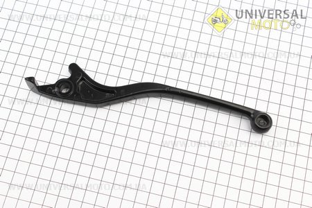 Важіль керма правий (дискове гальмо), чорні, тип 2. Китай (Запчастини на скутер Viper Wind / UM3152-V97)