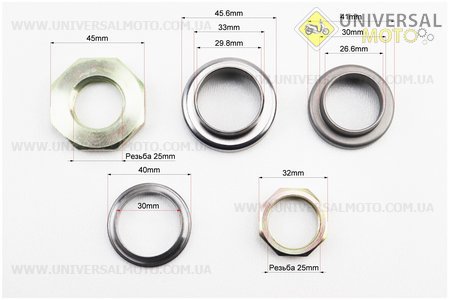 Підшипники керма комплект. TMMP (Запчастини на скутер Viper Wind / UM3153-V22)