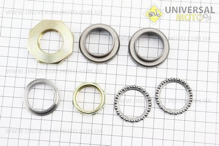 Підшипник рульової в зборі (комплект). Китай (Запчастини на скутер Viper Grand Prix / UM3160-V27)