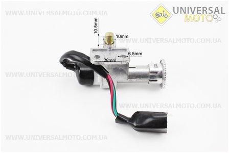 Замки комплект (запалювання, сидіння, багажник), тип 1. ZHENGHE (Запчастини на скутер Viper Grand Prix / UM3160-V96)