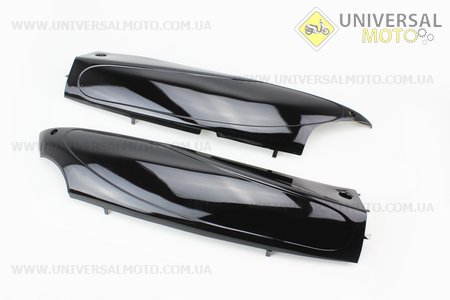 пластик - нижний боковой левый, правый, комплект 2 штуки, Черный. Китай (Скутер Grand Prix / UM3161-V16)