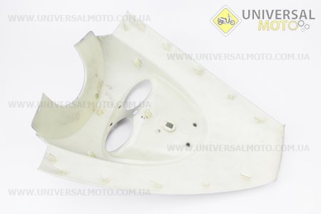 Пластик - передній "дзьоб" під фару подвійну, СВІТЛО - СІРИЙ. Китай (Запчастини на скутер Viper Grand Prix / UM3161-V88)
