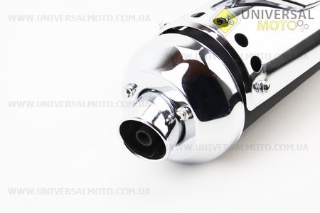 Глушник в зборі, тип 2. Китай (Запчастини на скутер Viper Grand Prix / UM3162-V38)