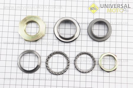 Підшипник рульової в зборі (комплект). TMMP (Запчастини на скутер Viper Grand Prix / UM3162-V41)