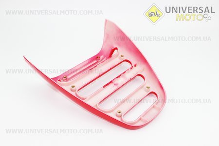 Пластик - багажник задній "спойлер" модель 1, 2, ЧЕРВОНИЙ. Китай (Запчастини на скутер Viper Storm / UM3170-V07)