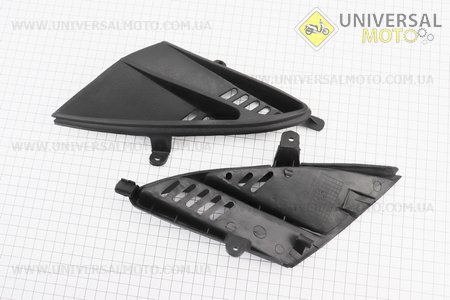 Пластик - вставки пластика основного лів. правий комплект, ЧОРНИЙ. Китай (Запчастини на скутер Viper Storm / UM3170-V13)