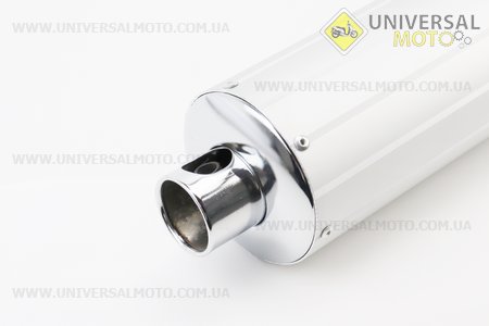 Глушник (стандартний) в зборі STORM 150. Китай (Запчастини на скутер Viper Storm / UM3170-V18)