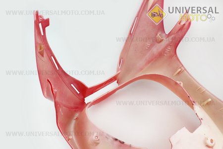 Пластик - основний "деко", ЧЕРВОНИЙ. Китай (Запчастини на скутер Viper Storm / UM3170-V49)