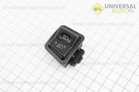 Кнопка - ближнє / дальнє світло (4 контакти). Китай (Запчастини на скутер Viper Storm / UM3170-V67)