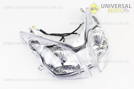 Фара передня Storm New. Китай (Запчастини на скутер Viper Storm / UM3171-V24)