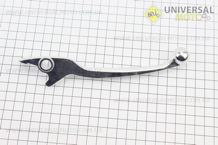 Важіль керма правий (дискові гальма) "хром", тип 1. Китай (Запчастини на скутер Viper Storm / UM3171-V33)