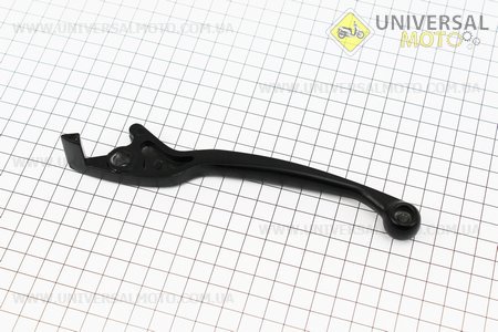 Важіль керма правий (дискові гальма) чорний, тип 1. Китай (Запчастини на скутер Viper Storm / UM3171-V51)