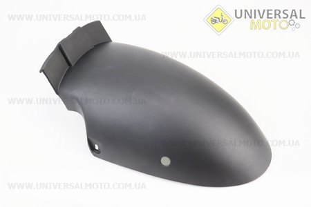 Пластик - крило переднє (задня частина), глянцевий ЧОРНИЙ. Китай (Запчастини на скутер Viper Storm / UM3171-V99)