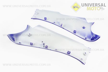 Пластик - нижній бічній лівий + правий комплект 2шт, СИНІЙ. Китай (Запчастини на скутер Viper Storm / UM3172-V35)