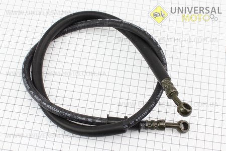 Шланг гальмівний передній 107см (під болт-штуцер 10 / 10мм). Китай (Запчастини на Viper Race / UM3172-V55)