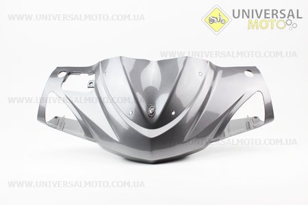 Пластик - керма передній "голова" Storm New, СІРИЙ. Китай (Запчастини на скутер Viper Storm / UM3172-V66)