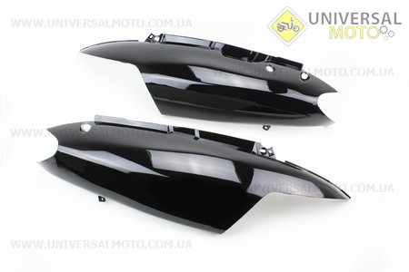 Пластик - задній бічній правий, лівий комплект 2шт, ЧОРНИЙ. Китай (Запчастини на скутер Viper Storm / UM3172-V92)