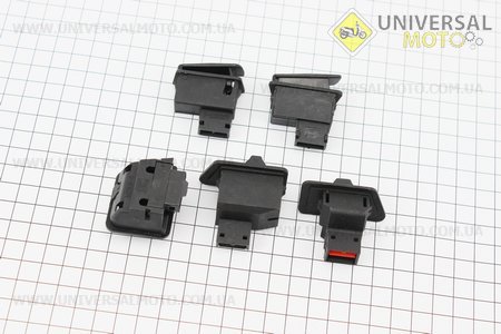 Кнопка перемикач комплект 5шт. Китай (Запчастини на скутер Viper Storm / UM3173-V18)