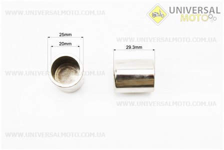 Поршень тормозного суппорта, комплект 2 штуки + манжеты. Китай (Скутер Viper Race / UM3173-V29)