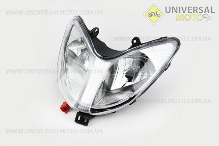 Фара передня, тип 2. Китай (Запчастини на скутер Viper Storm / UM3173-V38)