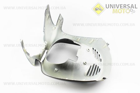 УЦІНКА Пластик - основний "деко", чорний (відламано кріплення). Китай (Запчастини на скутер Viper Storm / UM3173-V93)