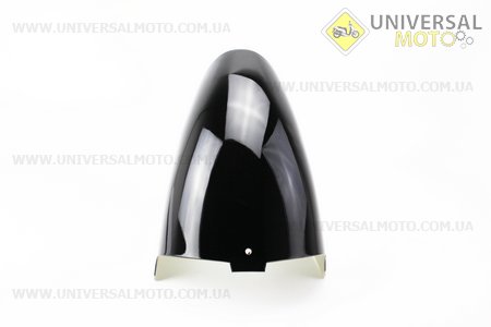 Пластик - крило переднє (передня частина), ЧОРНО-СІРИЙ тип 2. Китай (Запчастини на скутер Viper Storm / UM3174-V17)