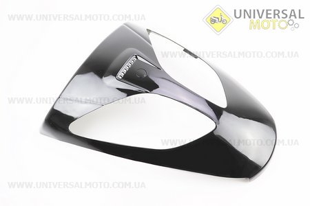 УЦІНКА STORM пластик - передній верхній (де фара) ЧОРНИЙ (відламане кріплення, див. фото). Китай (Запчастини на скутер Viper Storm / UM3174-V21)