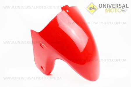 Пластик - крило переднє (передня частина), ЧЕРВОНИЙ. Китай (Запчастини на скутер Viper Storm / UM3174-V36)