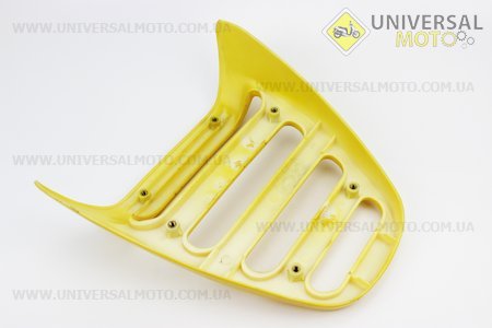 Пластик - багажник задній "спойлер" модель 1, 2, ЖОВТИЙ. Китай (Запчастини на скутер Viper Storm / UM3174-V52)