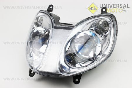 Фара передня Fotong - Corvette, тип 2. Китай (Запчастини на скутер Viper Storm / UM3174-V62)