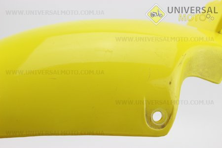 УЦІНКА пластик - крило переднє (задня частина) ЖОВТИЙ (подряпини). Китай (Запчастини на скутер Viper Storm / UM3174-V68)