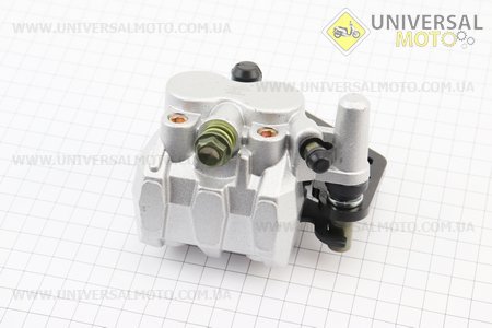 Гальмівний супорт передньої системи (двопоршневий), кріплення НЕ для Storm. ZHENGHE (Запчастини на скутер Viper Storm / UM3175-V66)