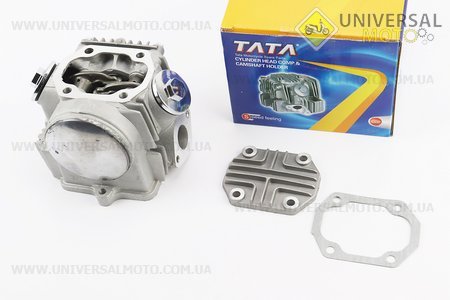 Головка циліндра з клапанами+розподільний вал+кришки в зборі 70см.куб. TA-008-DELTA-47мм. TATA (Запчастини для мопеда Дельта / UM3180-V24)