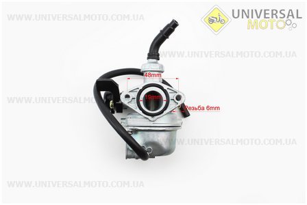 Карбюратор в зборі Delta 70/90 / 110см.куб., D = 19. TATA (Запчастини для мопеда Дельта / UM3180-V74)