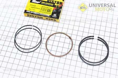Кольца поршневые 110см3 52,4мм STD. TMMP (Мопед Viper Delta / UM3181-V60)