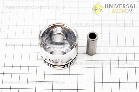 Поршневий комплект (поршень, кільця, палець) 70см.куб. 47мм +0,50 (палець 13мм). TATA (Запчастини для мопеда Дельта / UM3181-V83)