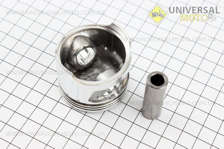Поршневий комплект (поршень, кільця, палець) 70см.куб. 47мм +0,25 (палець 13мм). TMMP (Запчастини для мопеда Дельта / UM3182-V00)