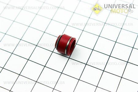 Сальник клапана КРАСНЫЙ жаростойкий