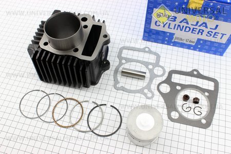 Цилиндро поршневой комплект (цпг) 110см3 52,4мм (палец 13мм). BAJAJ (Мопед Viper Delta / UM3183-V10)